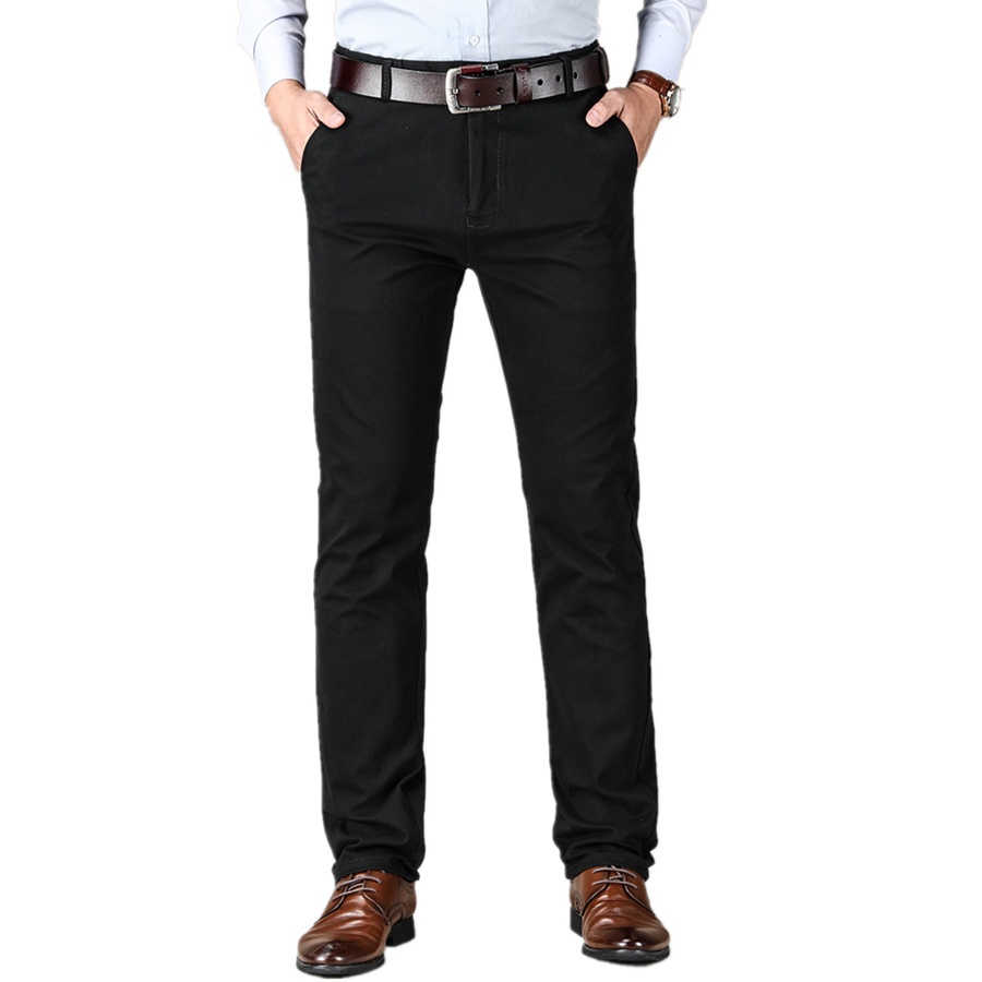 Quần Tây Nam Quần Ống Đứng Vải Dày Đẹp Không Nhăn Xưởng MC STORE