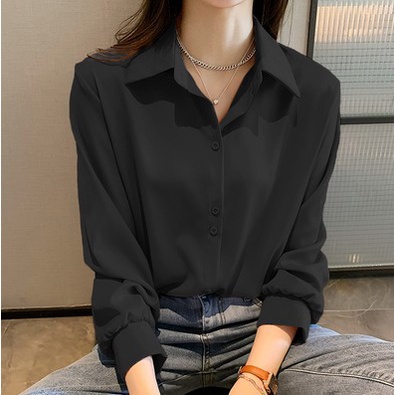 Áo sơ mi IELGY vải voan thời trang mùa hè cho nữ