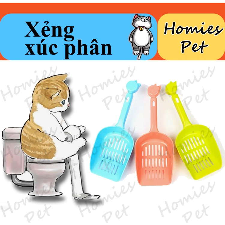 Xẻng xúc cát mèo - Homies Pet