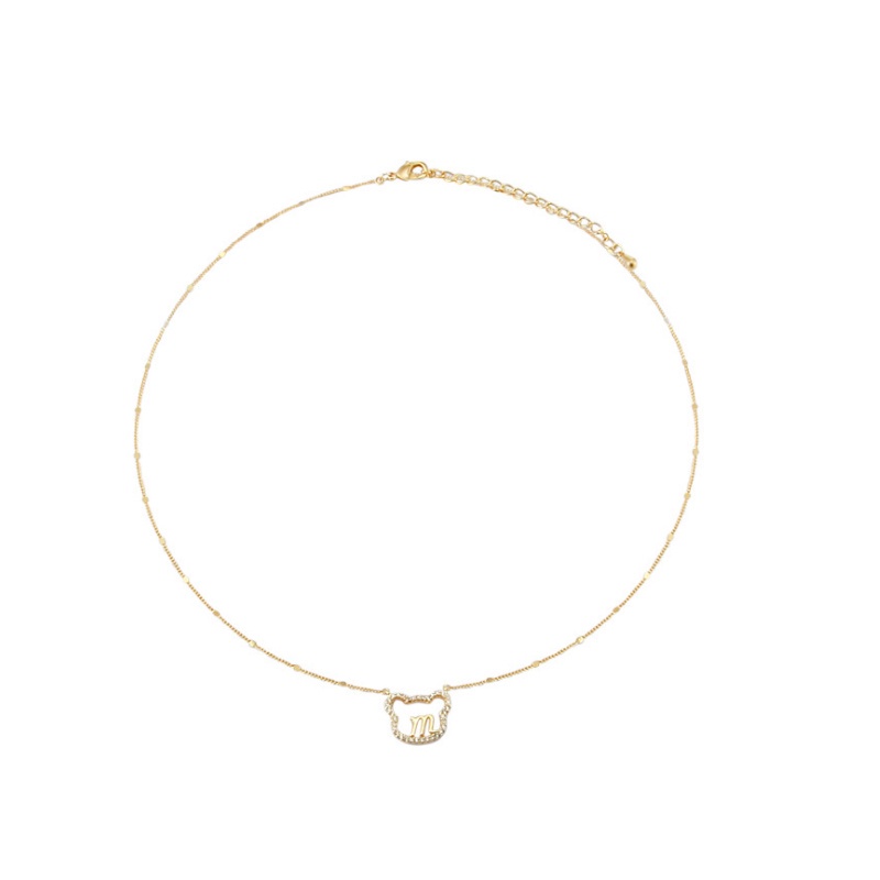 Dây Chuyền Mặt Hình Gấu Dễ Thương Phong Cách Hàn Quốc 19A1342