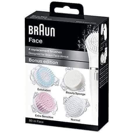 Set đầu bàn chải thay thế cho máy rửa mặt BRAUN FACE