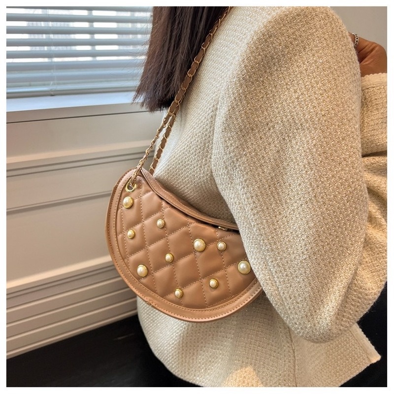 Túi Đeo Chéo Vai Dây Xích Thêu Họa Tiết Ngôi Sao Mặt Trăng Mới 2022 GYLXB1395