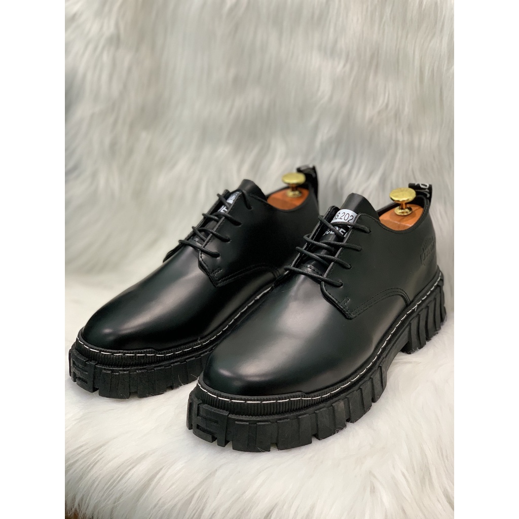 (Video) Giày Bốt dr martens JAM thấp cổ tăng chiều cao 6 cm MD01