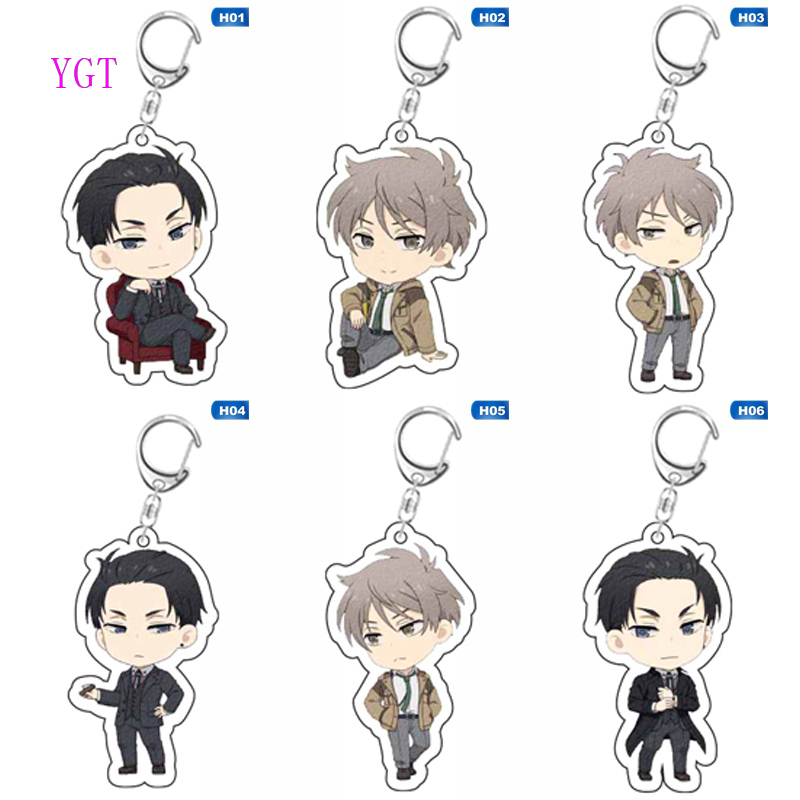 Móc chìa khóa acrylic YGT hình nhân vật Anime The Millionaire Detective Balance Kanbe Daisuke xinh xắn