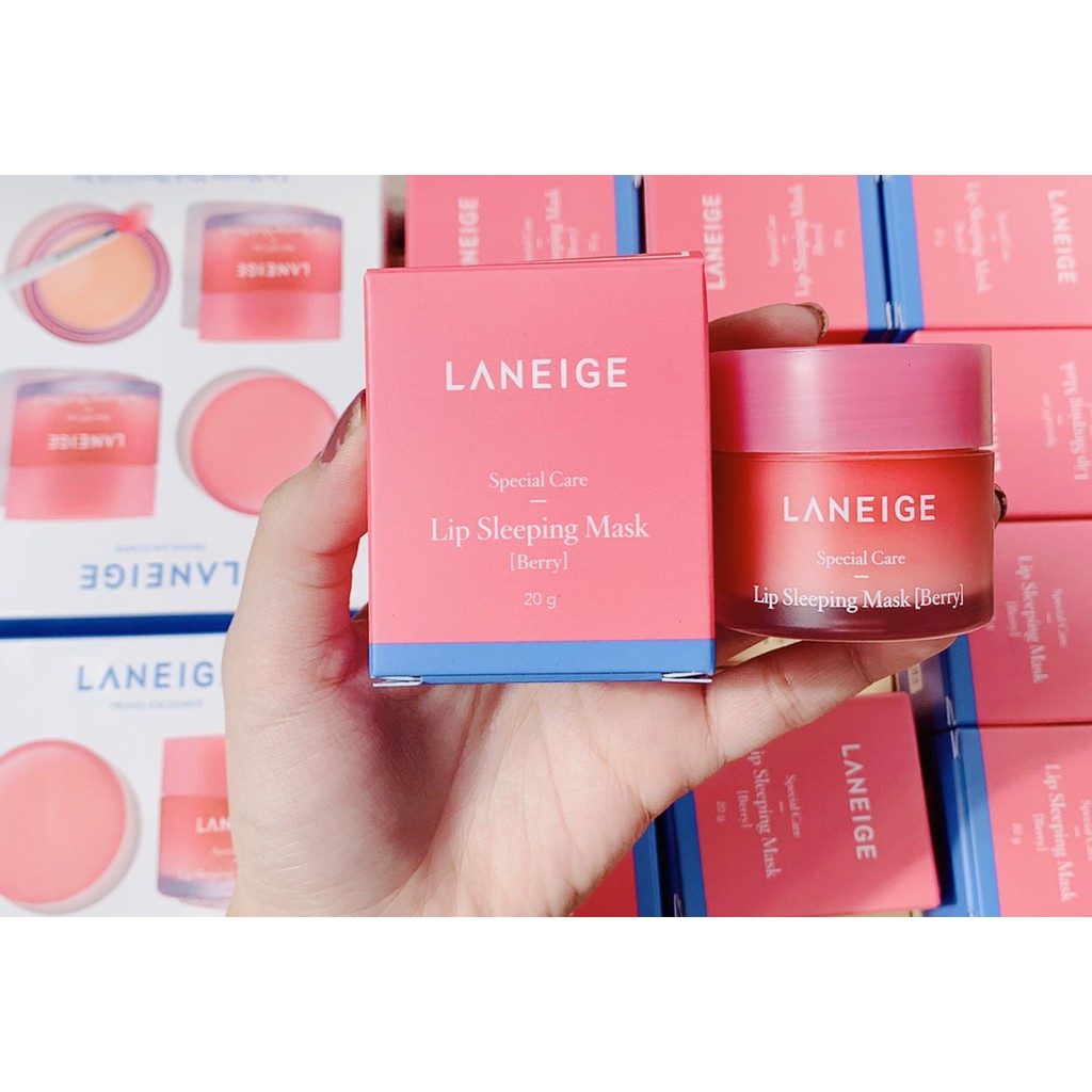 MẶT NẠ NGỦ MÔI LANEIGE SPECIAL CARE SLEEPING MASK BERRY 20G + 8G