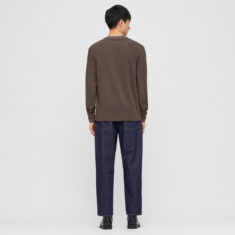 Áo thun dài tay nam cotton Heattech Uniqlo ấm đẹp | BigBuy360 - bigbuy360.vn