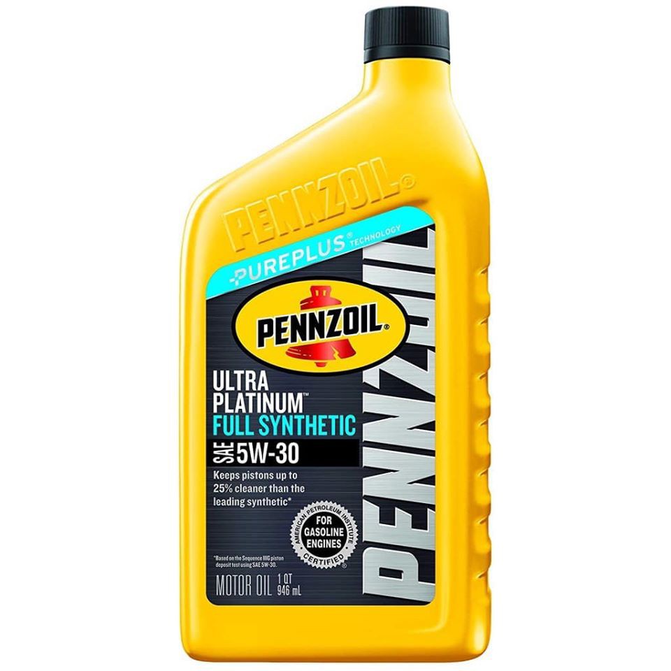 Dầu nhớt tổng hợp cao cấp xe tay ga Pennzoil Ultra Platinum 5W-30