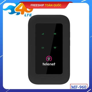 Bộ phát Wifi 4G LTE TELENET MF-960 I Chính Hãng - 6T BảoHành [FREESHIP TOÀN QUỐC]