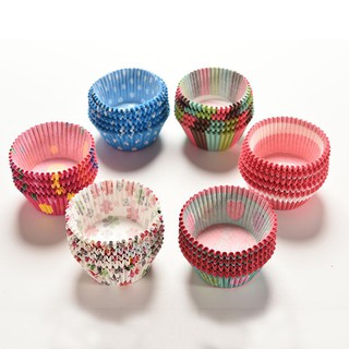Set 100 CốC GiấY ĐựNg BáNh Cupcake