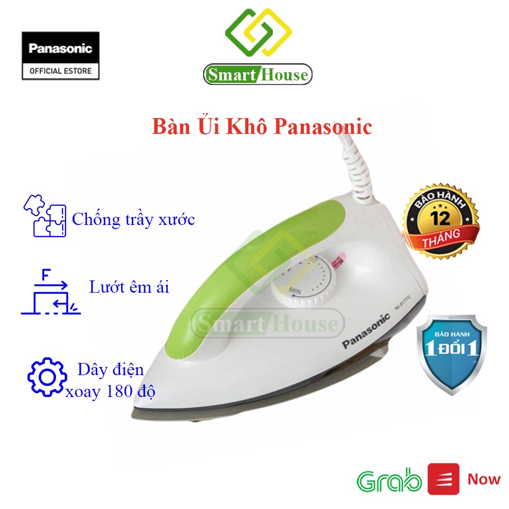 PABU-NI-317TXRA -  Bàn ủi khô Panasonic PABU-NI-317TXRA - Hàng chính hãng - Smart House