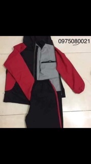 (SIÊU CHỐNG THẤM) BỘ ÁO MƯA THỜI TRANG 2 LỚP