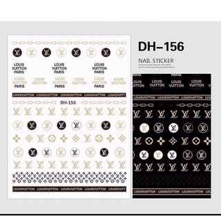 Sticker dán móng nail, Sticker thương hiệu