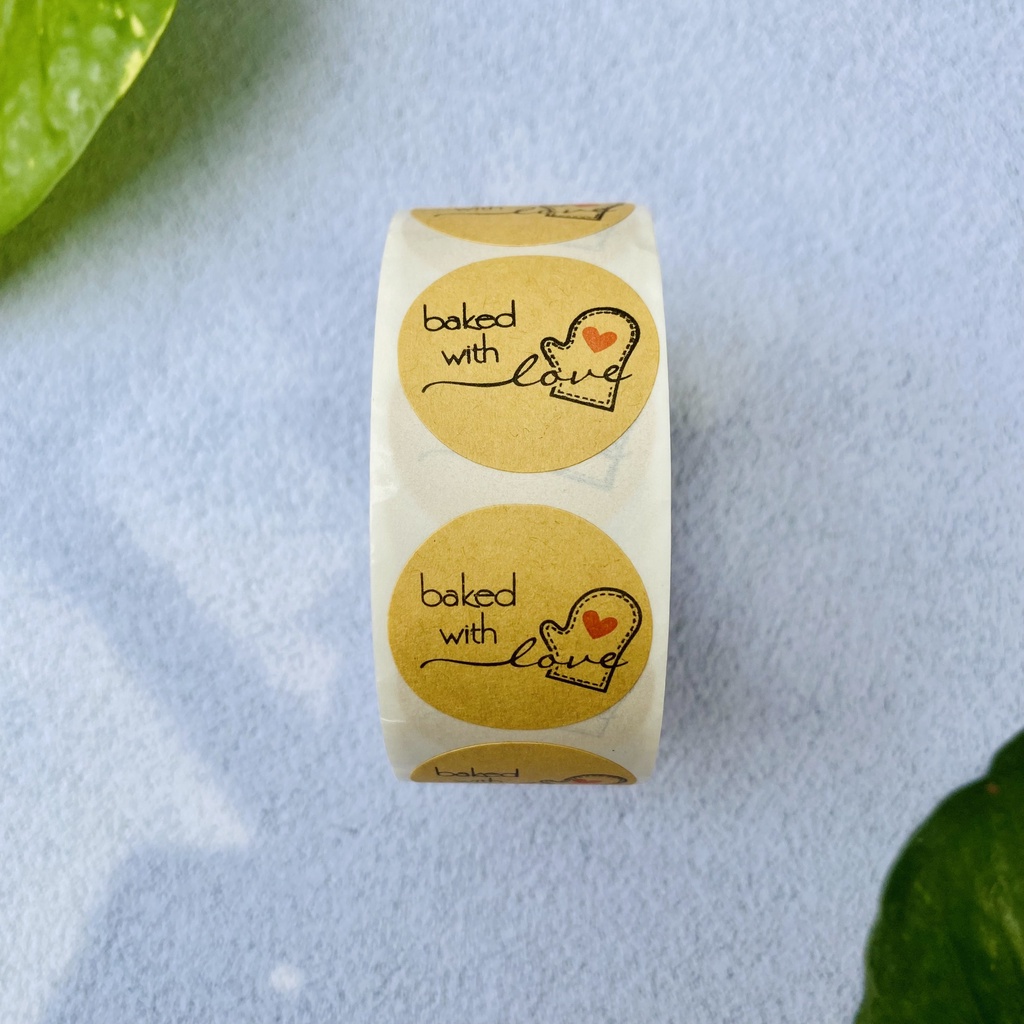 20- 500 nhãn dán Sticker cảm ơn dành cho shop bán hàng, size 2.5cm. nhiều mẫu. Hàng mới về tháng 12