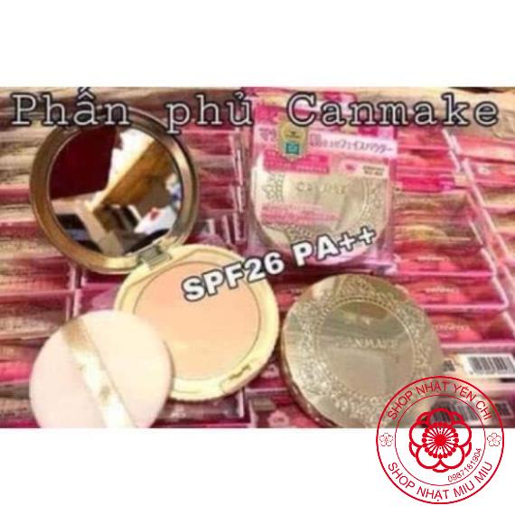 (Mẫu mới 2021) Phấn phủ Canmake Powder Nhật Bản _Shopnhatlulu