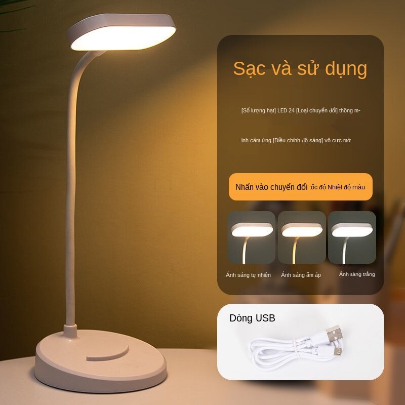 Đèn Đọc Sách Bảo Vệ Mắt Có Thể Chạm Màn Hình Cảm Ứng T85A