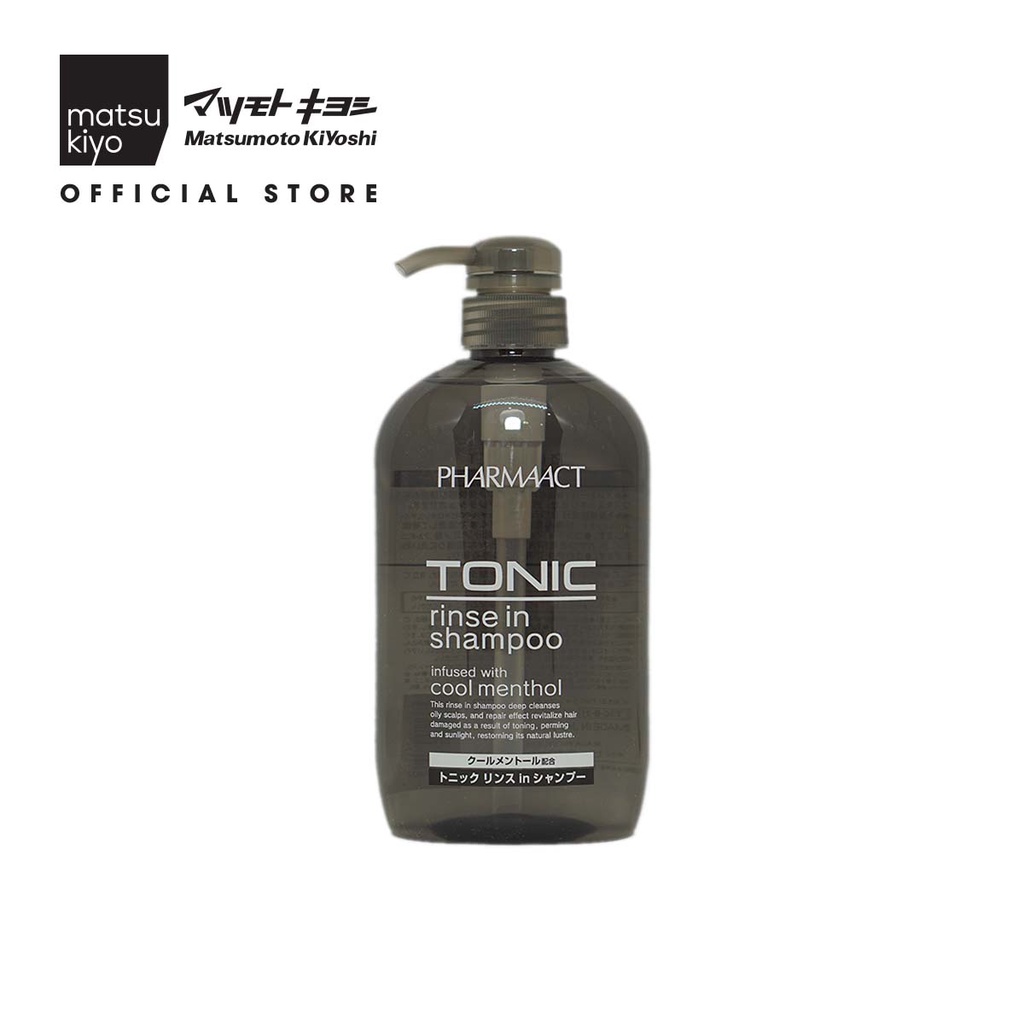 Dầu gội 2 trong 1 chăm sóc tóc và da đầu dành cho nam Matsukiyo Pharmaact 600ml