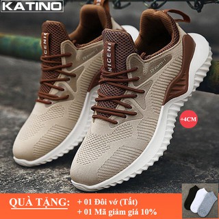 Giày Nam Thể Thao Sneaker Đẹp Hàn Quốc Đế Cao Su Non Hàng Hiệu Chính Hãng Cao Cấp KATINO