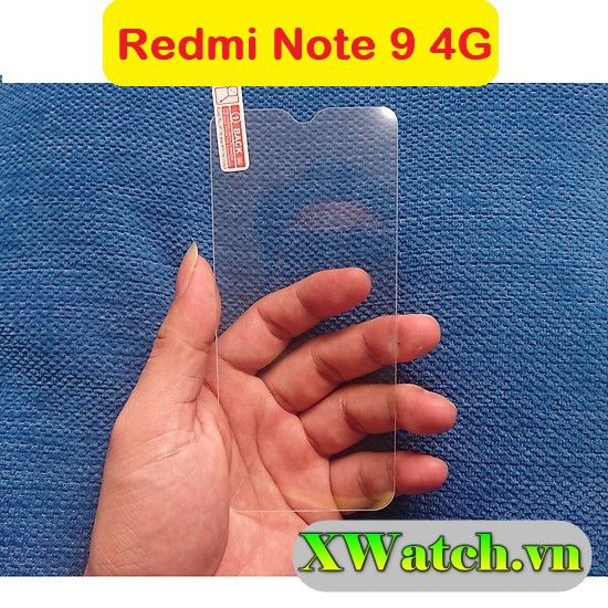 Cường lực  Redmi Note 9 4G Redmi 9T  trong suốt