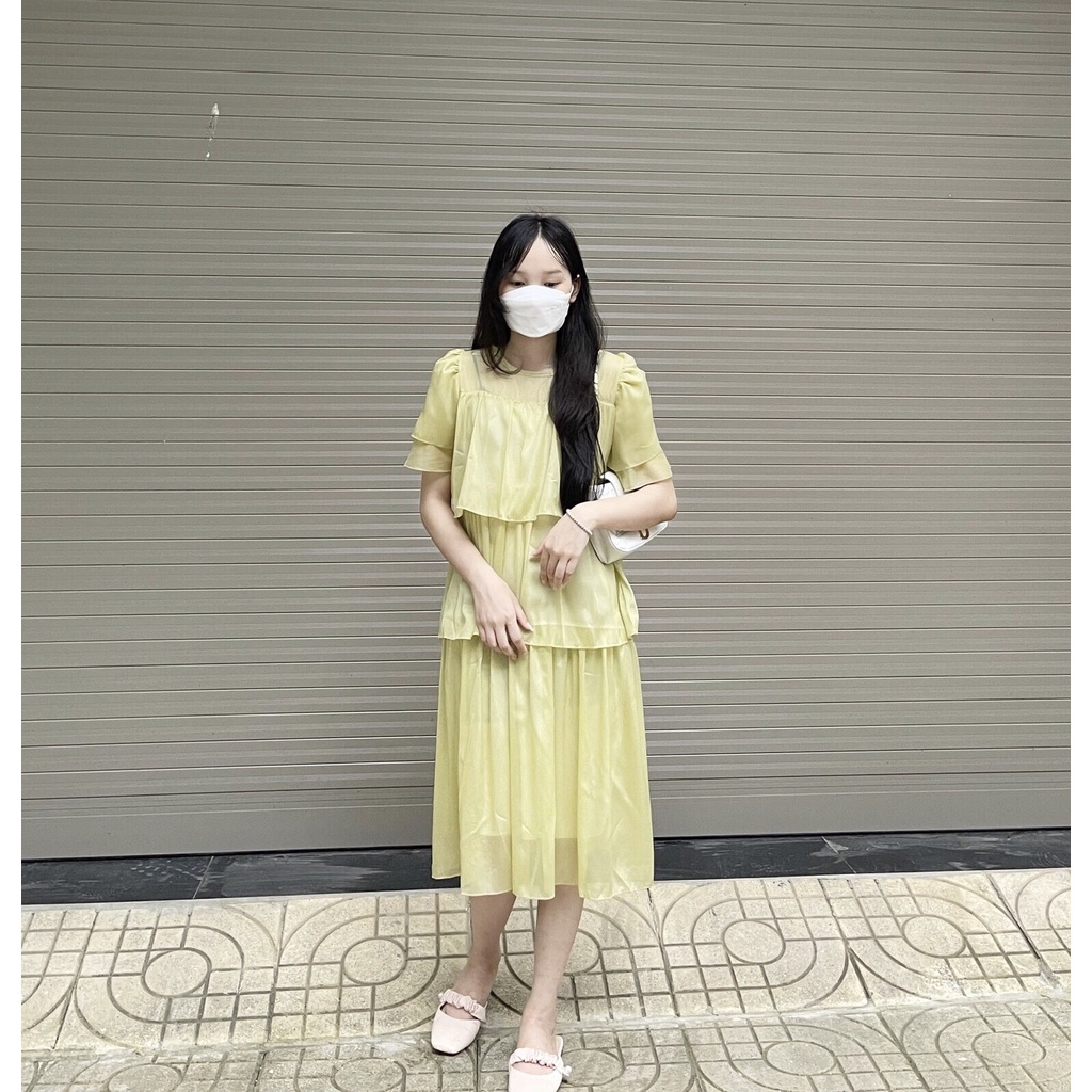 Đầm Bầu Váy Bầu Đẹp Mùa Hè DAMBAUXINH Chất Mát Freesize