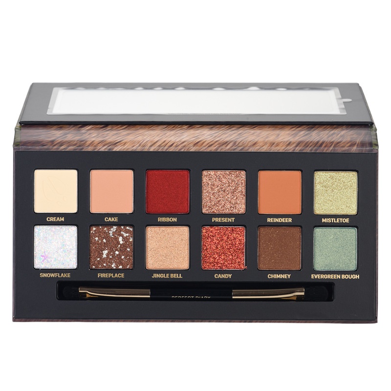 Bảng Phấn Mắt Perfect Diary Bảng màu Animal Red Fox Palette Mười Hai Màu Đỏ Hottrend Thu Đông 2021 | BigBuy360 - bigbuy360.vn