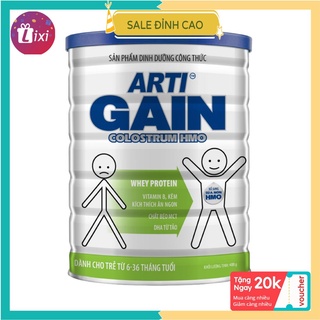 Sữa Bột Công Thức Tăng Trưởng ARTI GAIN COLOSTRUM HMO 6 - 36 THÁNG - 850G