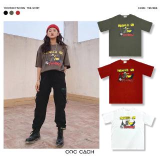UNISEX - Áo phông Hooked Fishing TSS1086