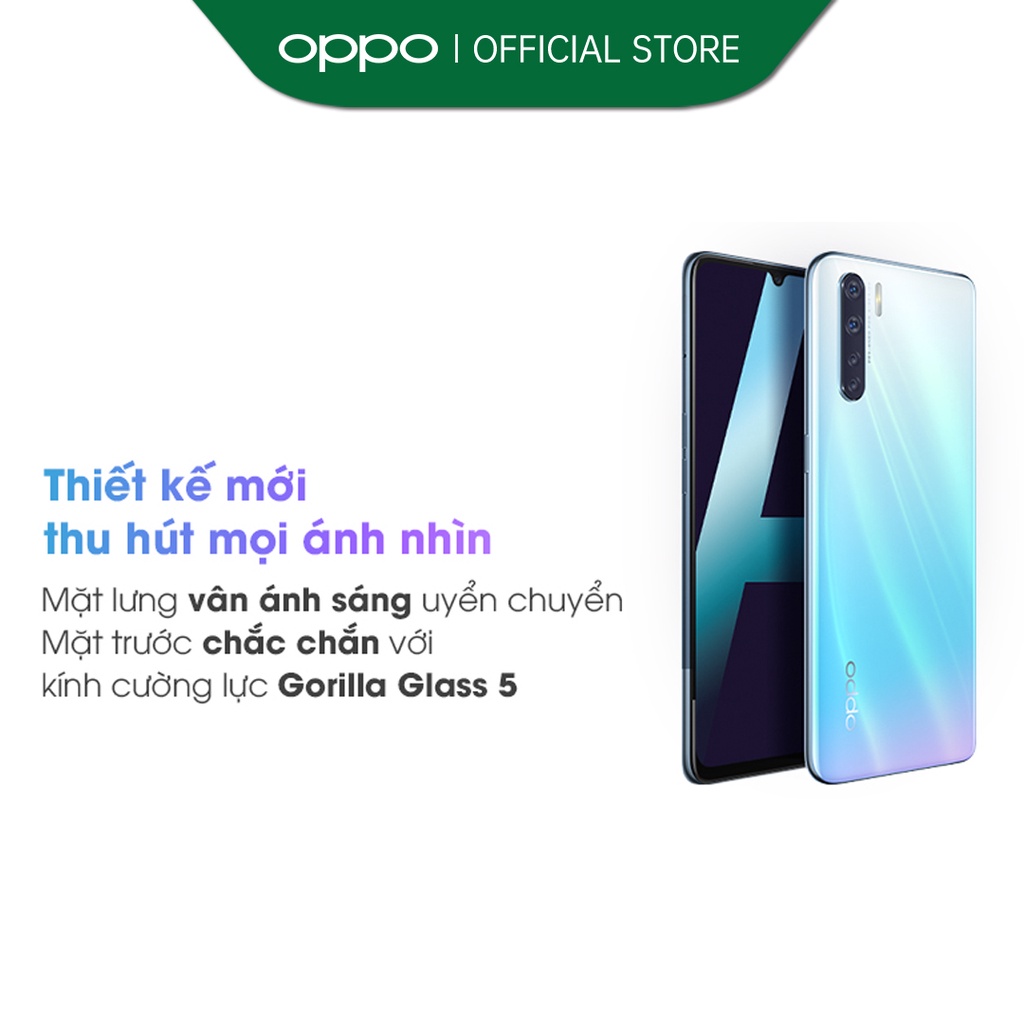 [Mã ELTECHZONE giảm 5% đơn 500K] Điện thoại OPPO A91 8GB/128GB - Hàng chính hãng