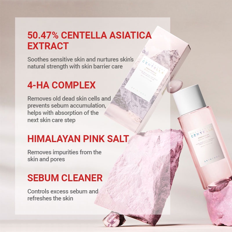 Nước hoa hồng  SKIN1004 Madagascar Centella Poremizing Clear Toner 210ml