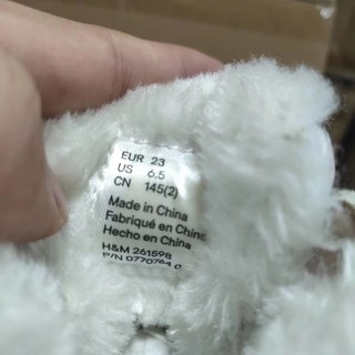 Giày cao cổ HM xuất dư size 20/21-23