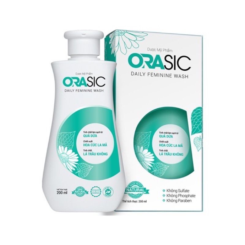 Dung dịch vệ sinh phụ nữ Orasic 100ml