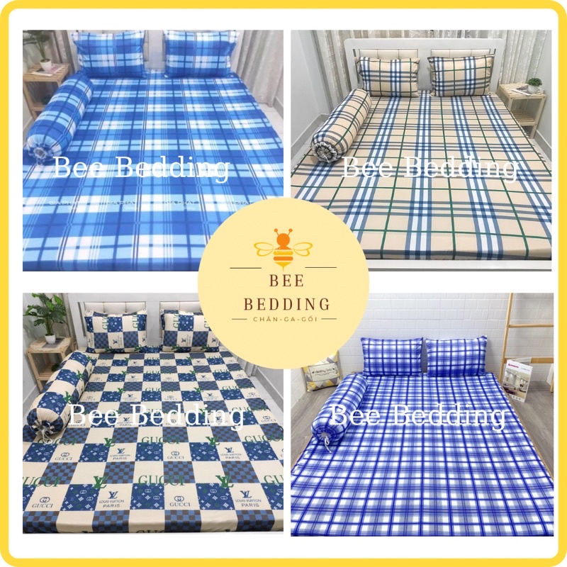 Ga lẻ thun lạnh Việt Nam cao cấp Mẫu Sọc ( đủ kích thước, không áo gối)