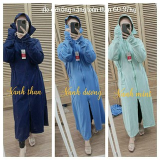 [bigsize]Áo chống nắng dáng dài kim cương cho các nàng từ 58-95kg