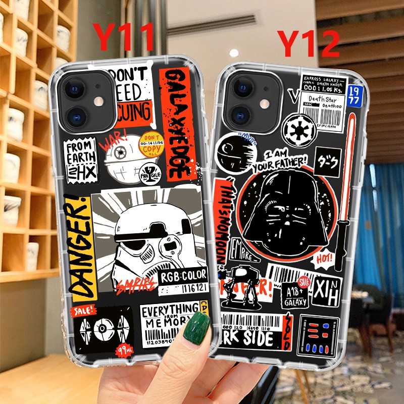 Ốp điện thoại mềm họa tiết Star Wars cho iPhone 6 6S 6Plus 6SPlus 7 7Plus 8 8Plus X XS XR XSmax 11 11Pro 11ProMax 12/12Pro 12Promax 12Mini Star Wars Clear Case