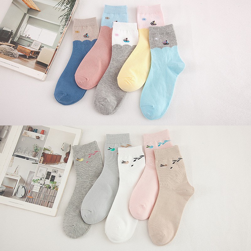 Tất Vớ Cao Cổ Nữ Hình Tàu, Chim Chất Mịn M79