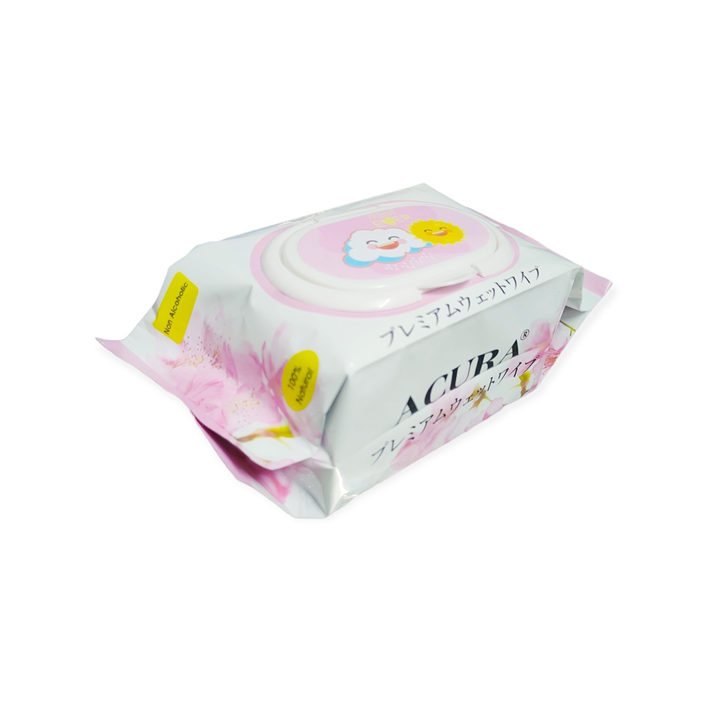 Khăn Ướt Cao Cấp Akura Gói 185g Sử Dụng 1 Lần