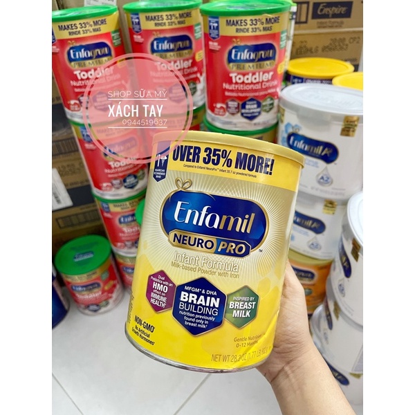 Enfamil neuro-pro dành cho bé 0-12 tháng tuổi