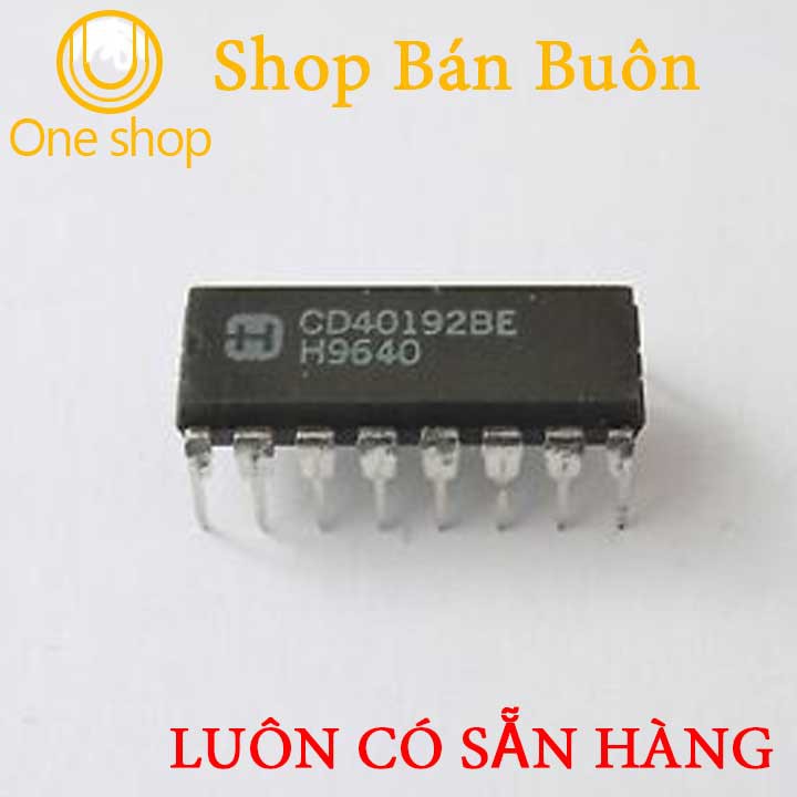 Linh Kiện CD40192BE DIP16
