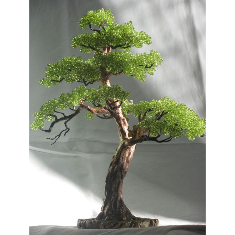 Hạt cườm làm cây bonsai  loại đẹp