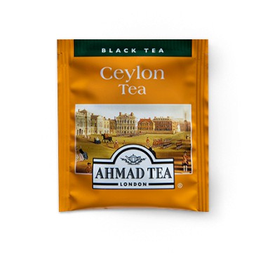 Trà đen Ceylon AHMAD 40g - Ceylon Ahmad Tea 40g/20bags (túi lọc có bao thiếc - 20 túi/hộp)