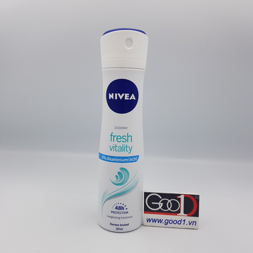 Xịt khử mùi toàn thân Nivea Nữ 150ml