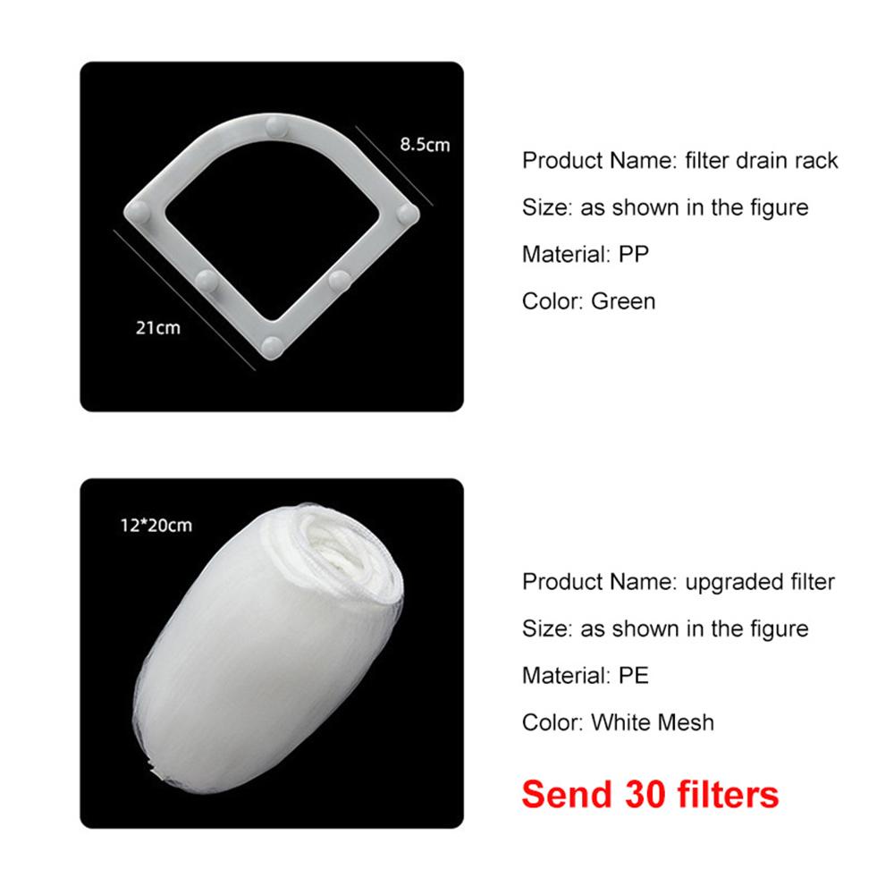 CONOPERY Túi Lọc Rác Bồn Rửa Chén Hình Tam Giác Tiện Dụng