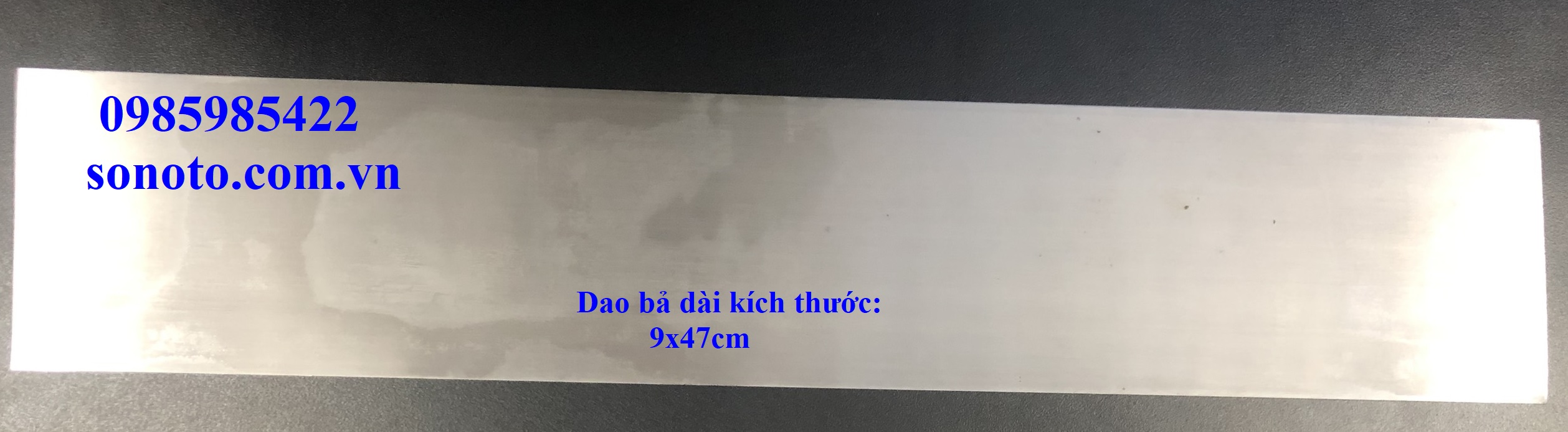 Dao bả chà Matit/ Dao bả thép dài 47cm rộng 9cm