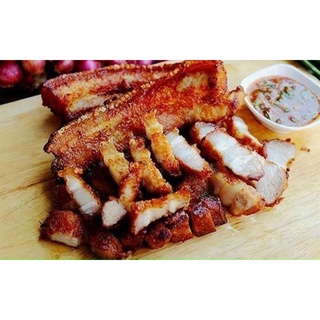 Thịt ba rọi sả ớt 1 nắng - vỉ 500g