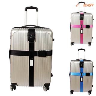 IE❤Luggage Strap TSA Lock Approved Lock Suitcase Belt Adjustable Travel Packing