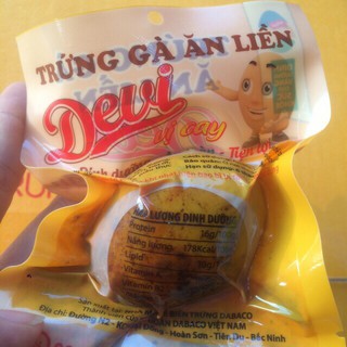 Trứng gà ăn liền devi (hộp 10 quả)