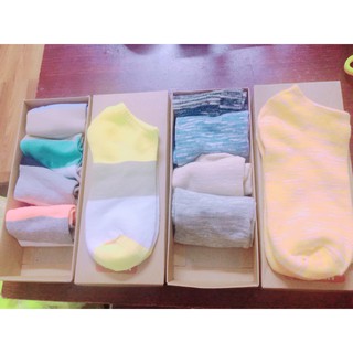 Set hộp 5 đôi tất nữ muji