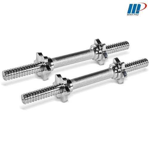 Đòn tạ tay 35cm mạ inox ✅ Dụng cụ tập tay giá rẻ chất lượng cao