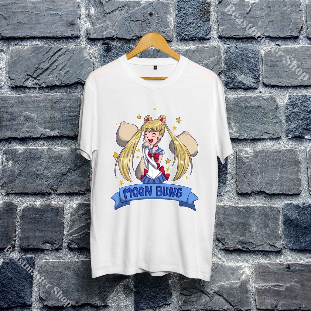 💚Áo Thun Thủy thủ Mặt Trăng - Sailor Moon - Sailor Moon T-Shirt siêu rẻ - H4SLM-018