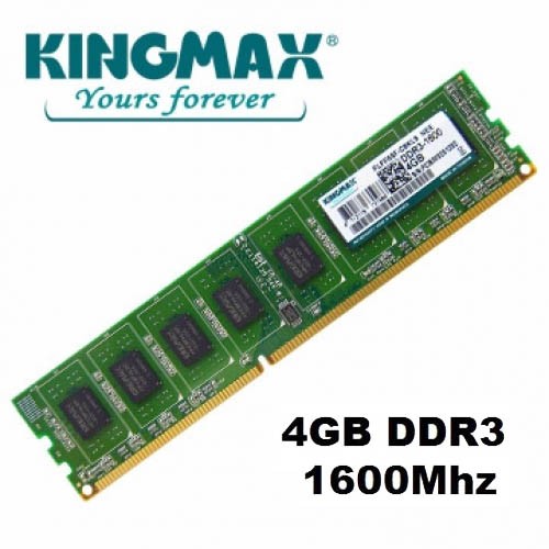 RAM KingMax 4GB DDR3 Bus 1600Mhz