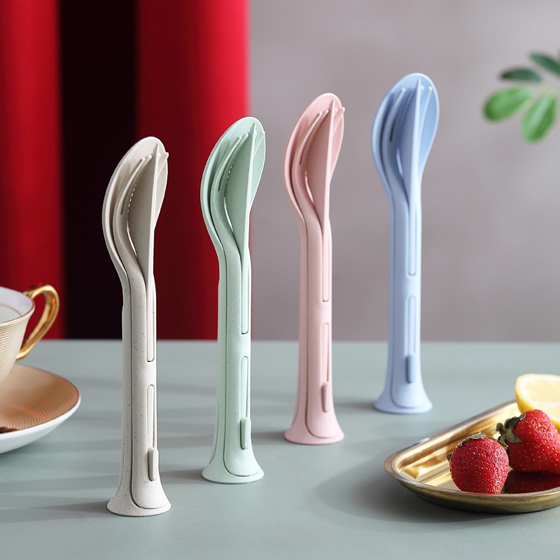 Bộ dụng cụ bàn ăn 3 trong 1 phong cách Nhật Bản JP5